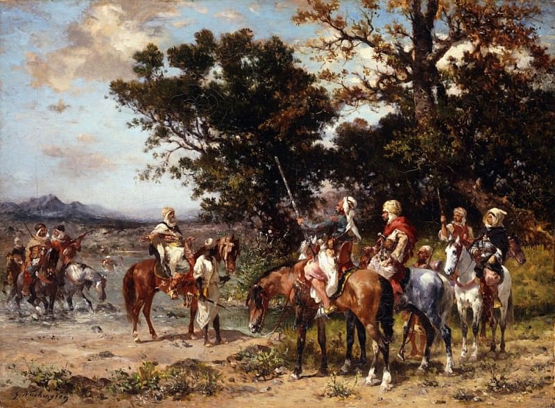 The Start for the Hunt. George Washington