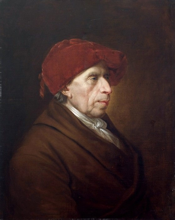 Portrait of David Friedlander. Friedrich Georg Weitsch