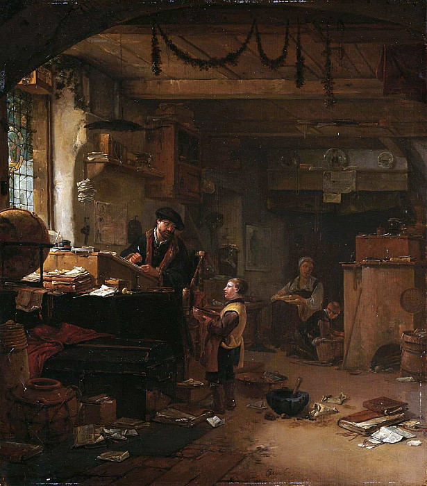 The Alchemist. Thomas Wijck