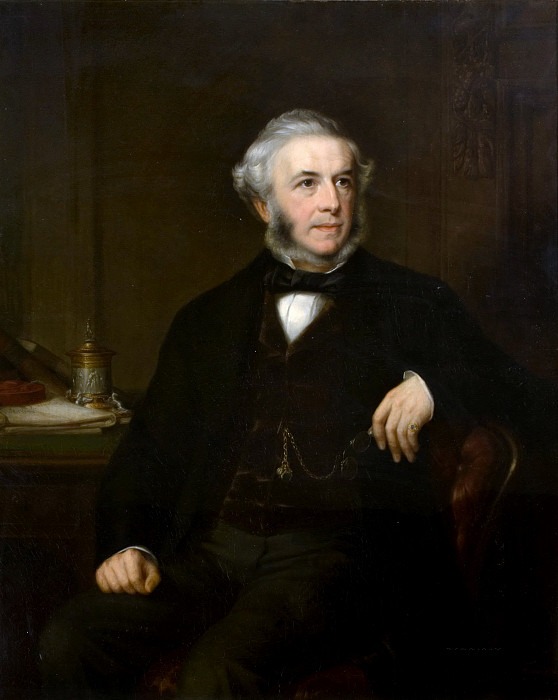 Portrait of George Richards Elkington (1800-1865). Samuel West
