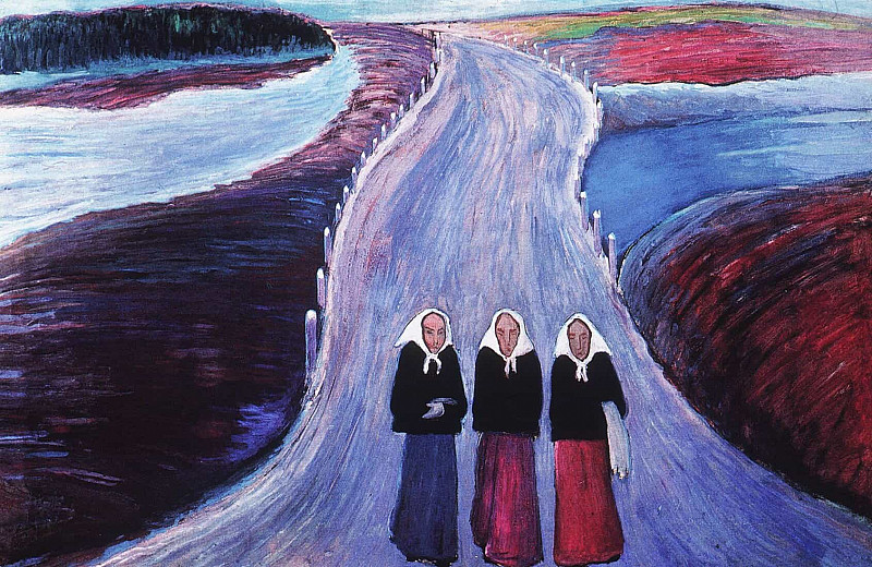 Country Road. Marianne von Werefkin