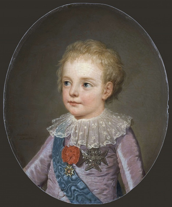 Наследный французский принц, ле Дофин, Луи-Жозеф-Ксавье-Франсуа. Адольф Ульрик Вертмюллер