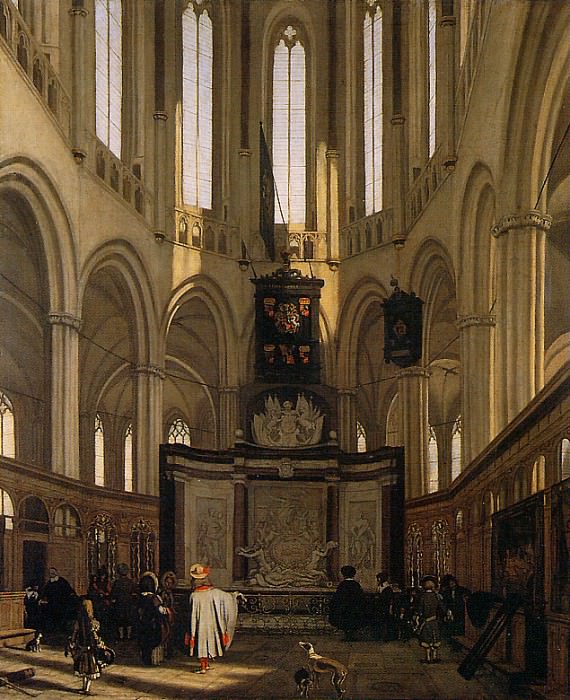Witte de Emanuel Choir of the Nieuwe Kerk Sun. Эмануэль де Витте