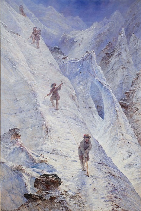 Альпинисты в Альпах