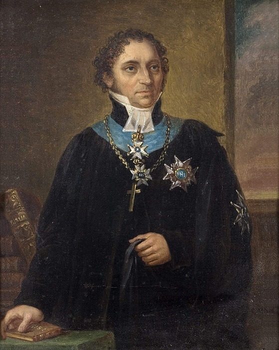 Йохан Олоф Валлин (1779-1839). Фредрик Вестин (Последователь)