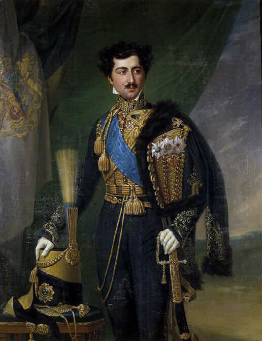 Оскар I (1799-1859), король Швеции и Норвегии. Фредрик Вестин