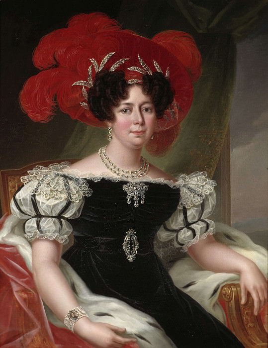 Desideria (1781-1860), queen of Sweden and Norway, married to Karl XIV Johan. Fredric Westin