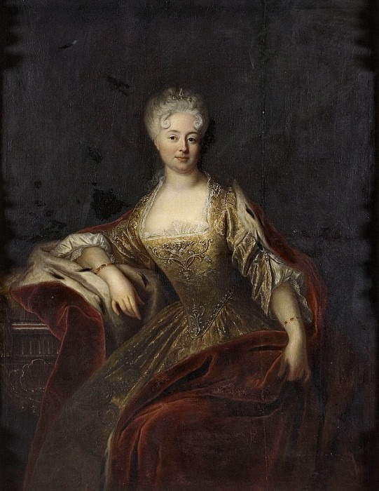 Johanna Charlotta (1682-1750), Princess of Anhalt-Dessau. Fredric Westin