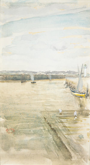 Whistler James Abbott McNeill Scene On The Mersey. James Abbott Mcneill Whistler
