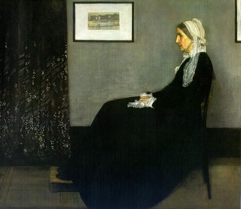 Arrangement in Grey and Black. James Abbott Mcneill Whistler