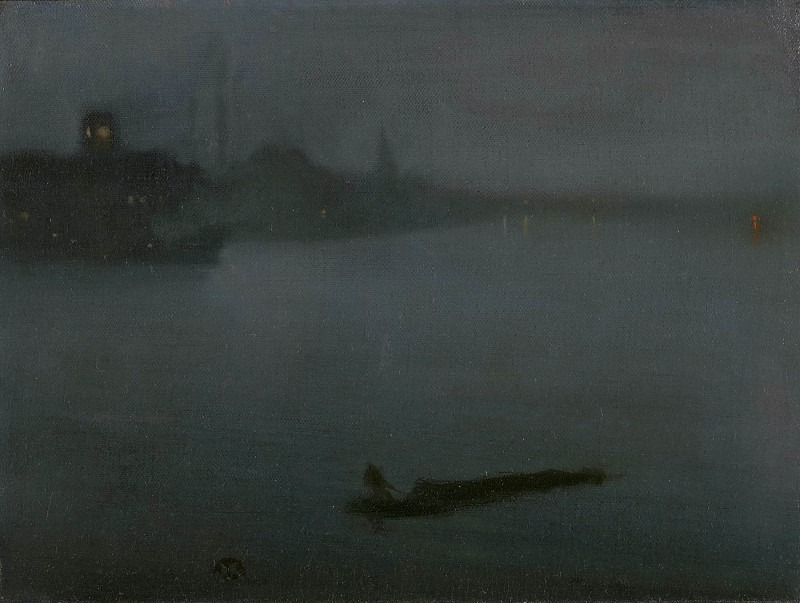 Nocturne in Blue and Silver. James Abbott Mcneill Whistler