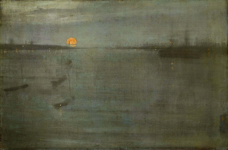 Nocturne: Blue and Gold—Southampton Water. James Abbott Mcneill Whistler