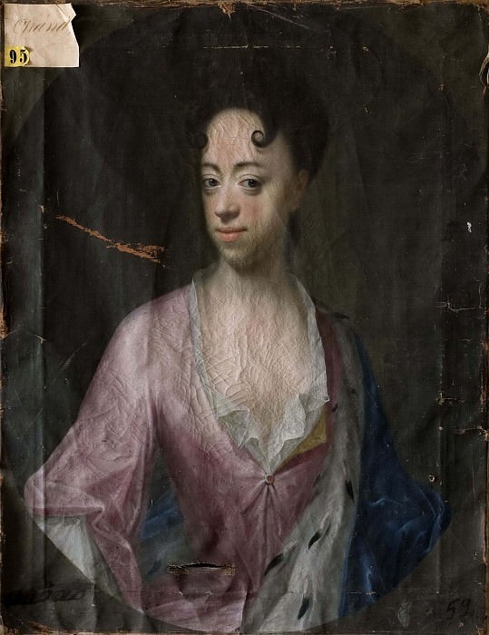 Unknown woman. Johann Salomon Wahl (Attributed)
