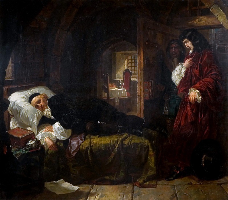 The Last Sleep of Argyle before his Execution in 1685. Edward Matthew Ward