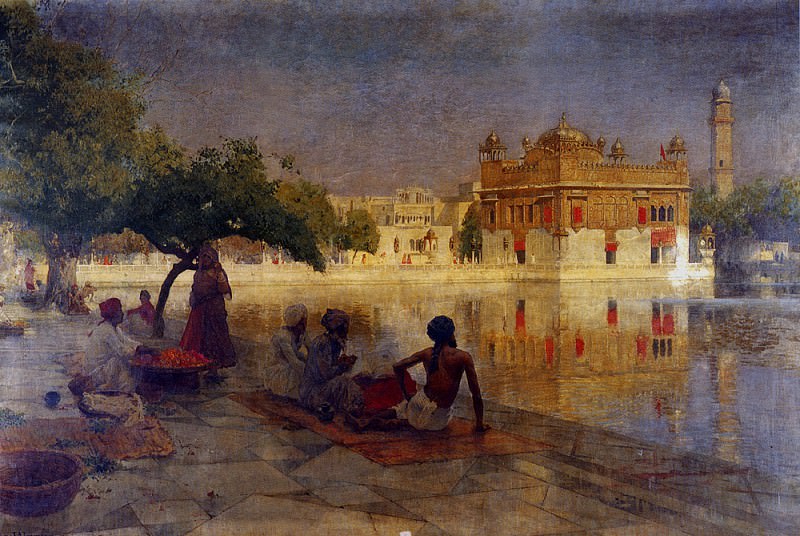 Weeks Edwin The Golden Temple Amritsar 1890. Edwin Lord Weeks
