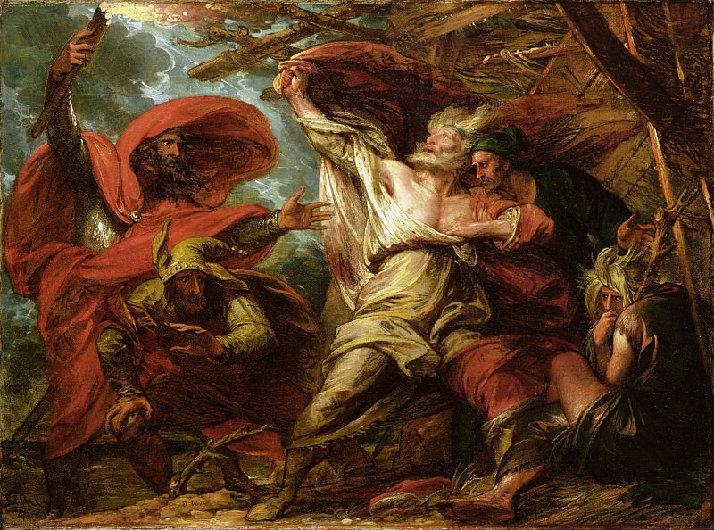 Король Лир (картина) — Бенджамин Уэст