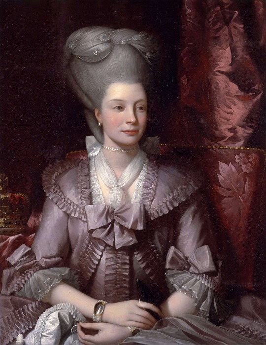 Queen Charlotte. Benjamin West