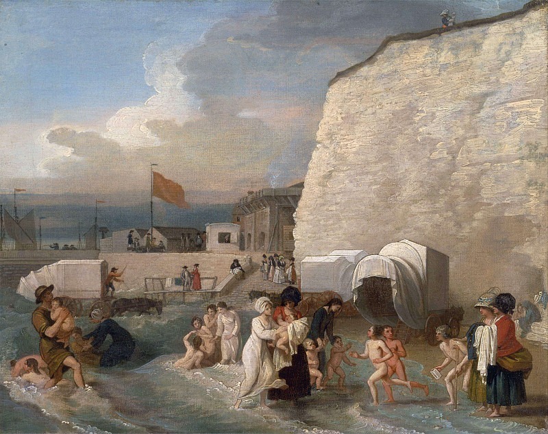 The Bathing Place at Ramsgate. Benjamin West