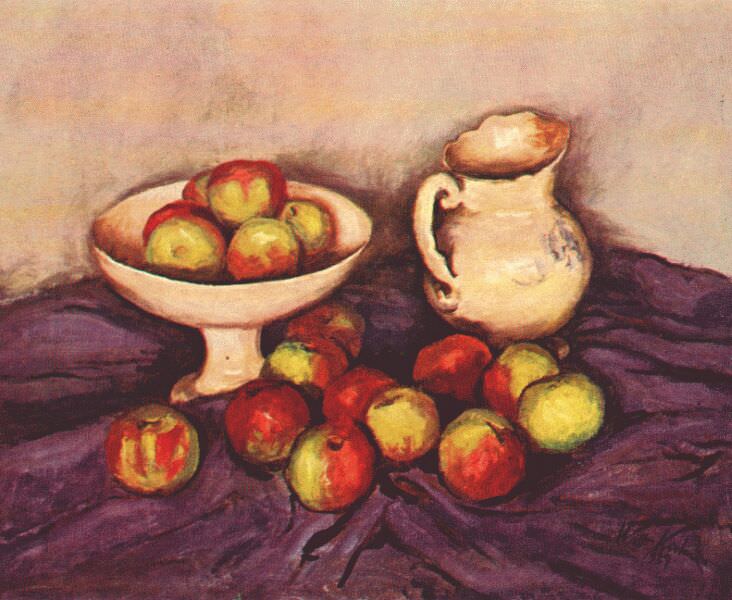kuhn still life with apples 1939. Kuhn Walt