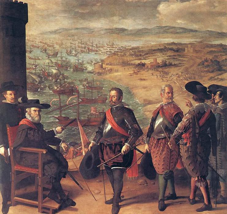 Defence of Cadiz against the English WGA. Francisco De Zurbaran