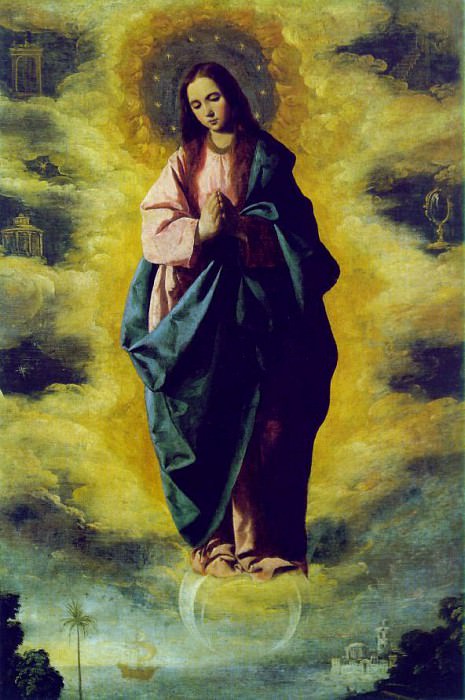The Immaculate Conception WGA. Франсиско де Сурбаран