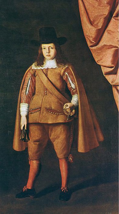 Portrait of the Duke of Medinaceli. Francisco De Zurbaran