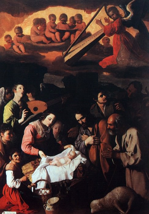 The Adoration of the Shepherds WGA. Франсиско де Сурбаран