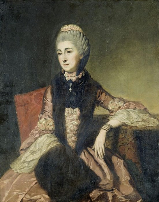 Portrait of a Lady, probably Mary Fitzgerald. Johann Zoffany