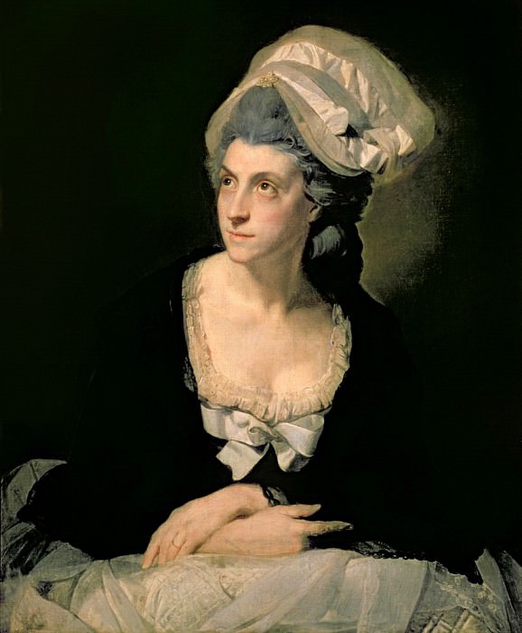 Портрет Марии Томас, художника жены. Иоганн Цоффани