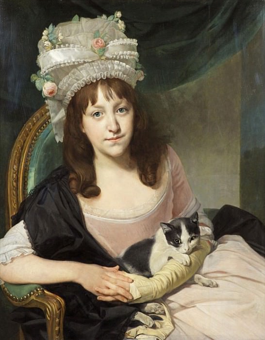 Portrait of Sophia Dumergue. Johann Zoffany