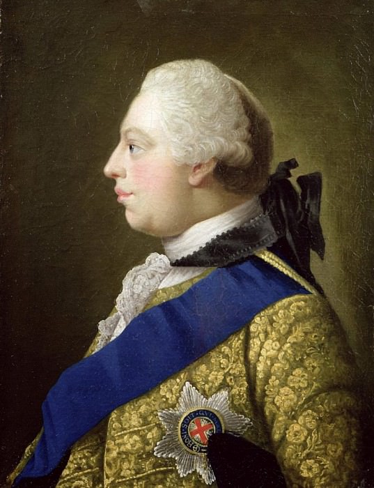 Portrait of George III (1738-1820). Johann Zoffany