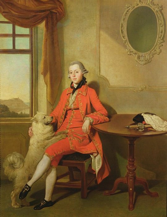 Portrait of R.H.A. Bennett Esq. of Northcourt, Beckenham Kent. Johann Zoffany