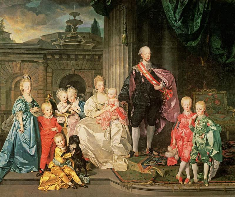 Leopold I, Grand-duke of Tuscany (1747-92) (later Leopold II, Emperor of Austria). Johann Zoffany