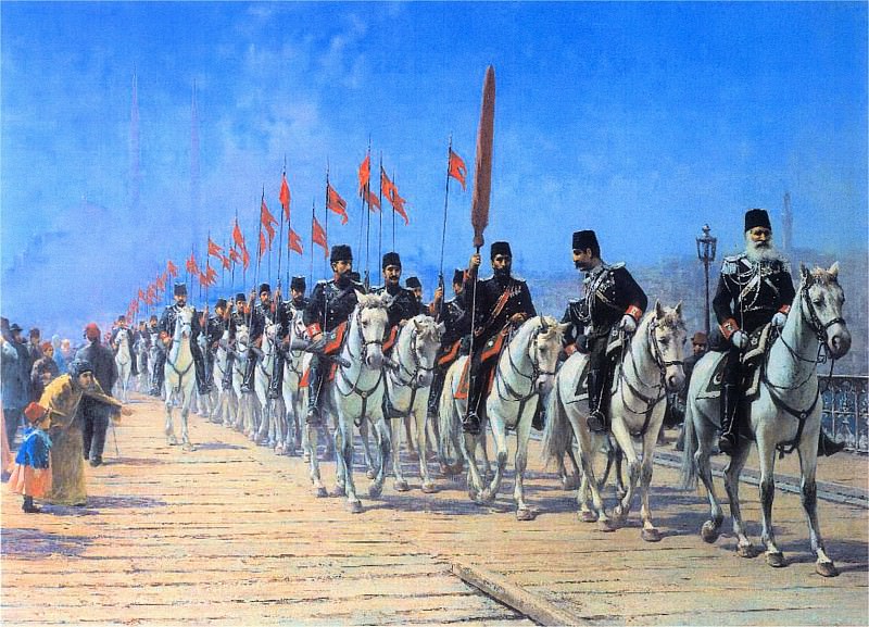 Ertugrul Cavalry Regiment. Fausto Zonaro