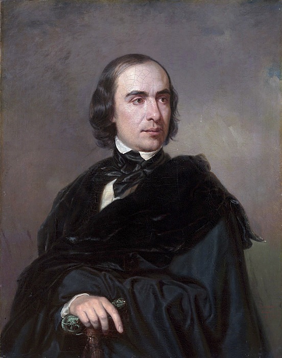 Portrait of Timofei Granovsky. Peter Zakharov