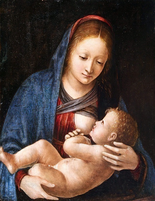 Madonna of the milk. Bernardo Zenale
