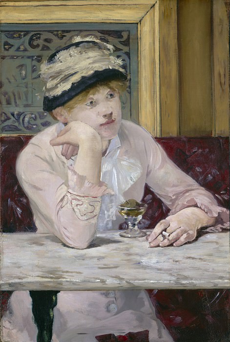 Edouard Manet - Plum Brandy. National Gallery of Art (Washington)