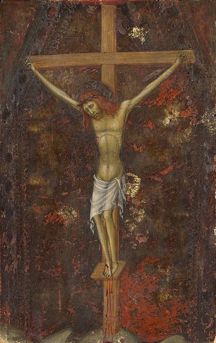 Andrea di Bartolo - The Crucifixion. National Gallery of Art (Washington) (reverse)