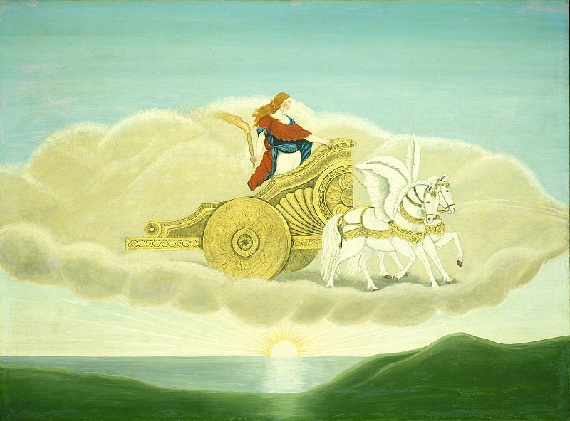 Американский художник 19 века - Аврора. Национальная галерея искусств (Вашингтон)
