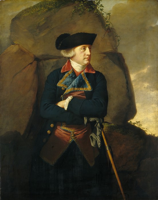 Joseph Wright - Portrait of a Gentleman. National Gallery of Art (Washington)