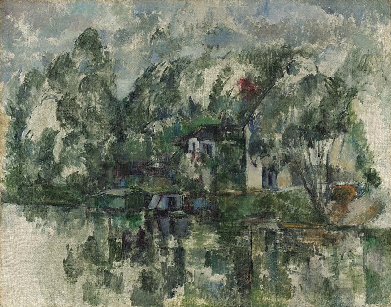 Paul Cezanne - At the Water’s Edge. National Gallery of Art (Washington)
