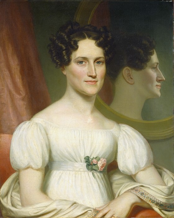 John Vanderlyn - Mary Ellis Bell (Mrs. Isaac Bell). National Gallery of Art (Washington)