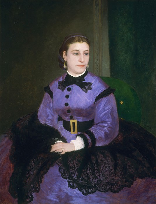 Auguste Renoir - Mademoiselle Sicot. National Gallery of Art (Washington)