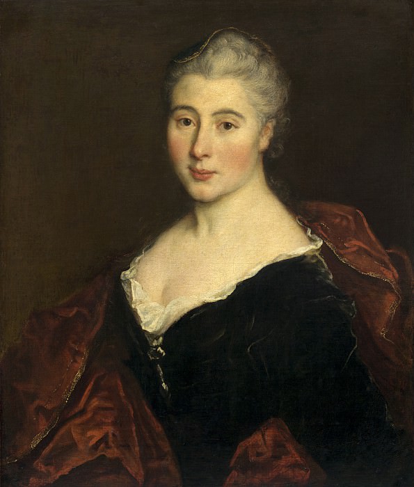 Французская школа, 18 век - Женский портрет. Национальная галерея искусств (Вашингтон)