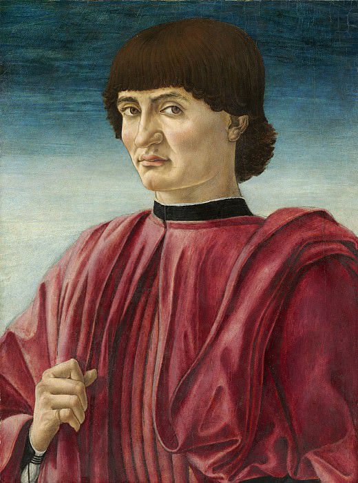 Андреа дель Кастаньо - Мужской портрет. Национальная галерея искусств (Вашингтон)