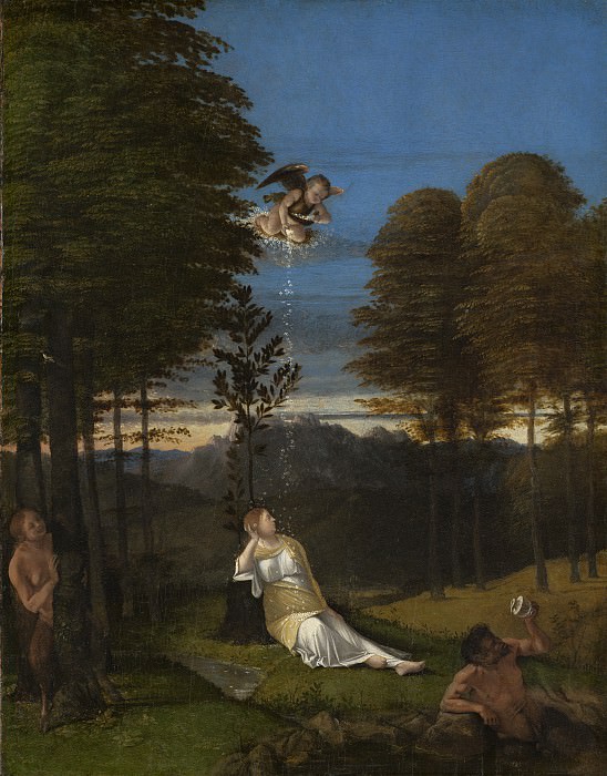 Lorenzo Lotto - Allegory of Chastity. National Gallery of Art (Washington)