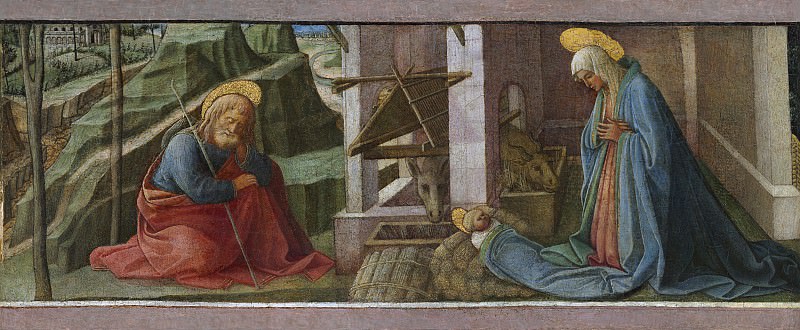Fra Filippo Lippi and Workshop - The Nativity. National Gallery of Art (Washington)