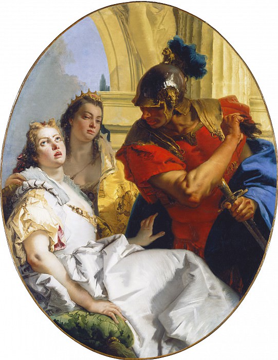 Scene from Ancient History. Giovanni Battista Tiepolo