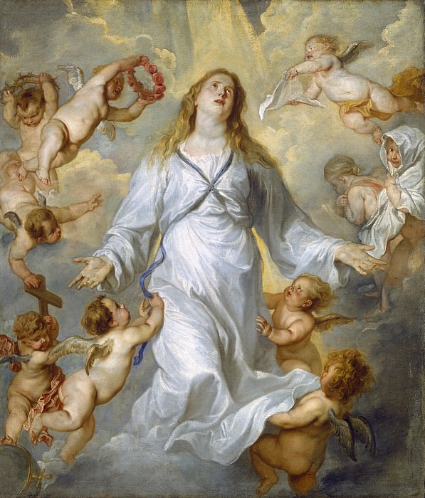 Sir Anthony van Dyck - The Virgin as Intercessor. National Gallery of Art (Washington)