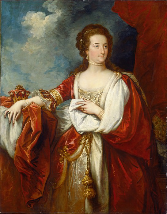 Benjamin West - Elizabeth, Countess of Effingham. National Gallery of Art (Washington)